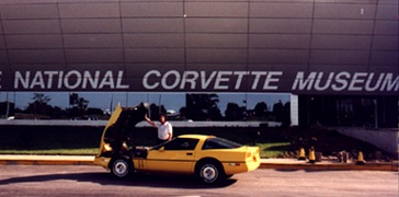 Keith and ZR-1 at the National Corvette Museum